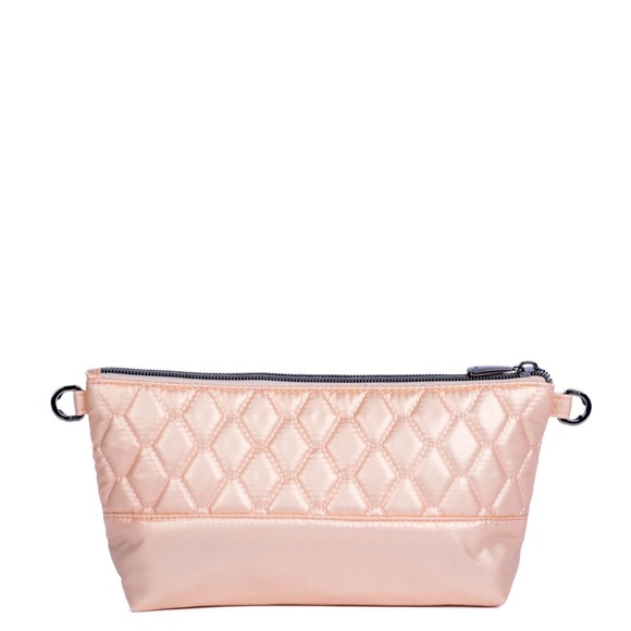 Lug Shiplap RFID Wristlet Pouch Metallic Sugarplum NWT - Picture 11 of 16